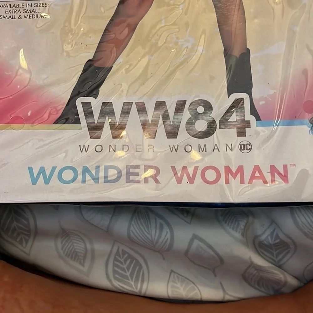 Girls Wonder Woman Costume Size small (4-6) WW84 DC Superhero Halloween Rubies